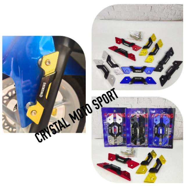 Kuping spakbor depan lexi wuming pelindung spakbor depan lexi breket spakbor depan yamaha Lexi