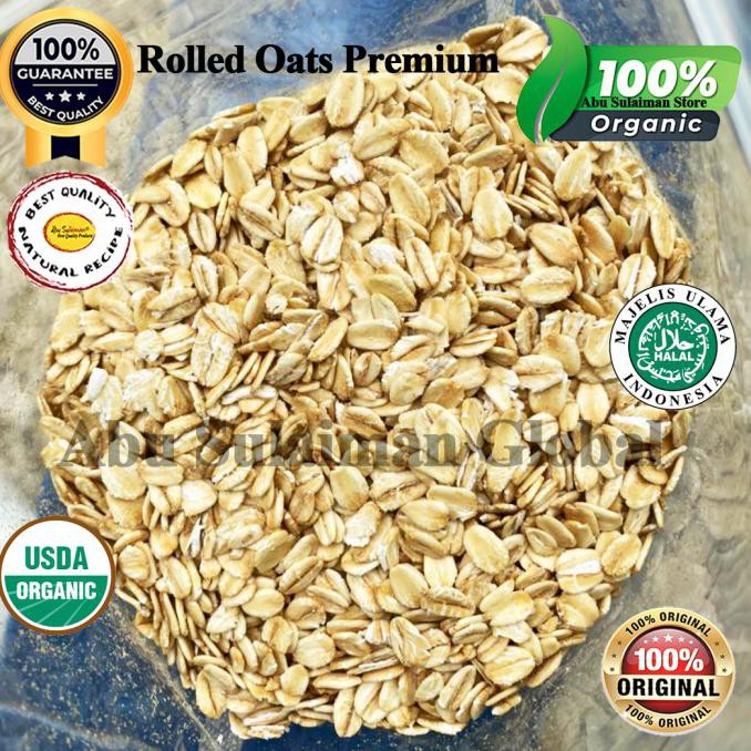 

(COD) Rolled Oats Premium Super Food Australia Halal/ Oat Utuh Premium 25 KG