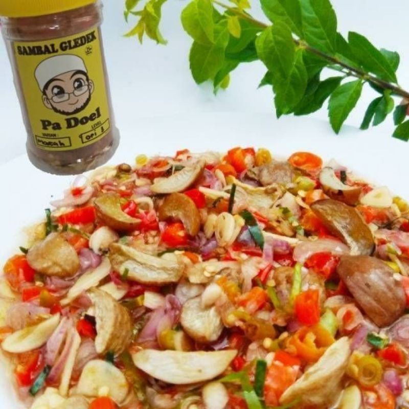 

Sambal Matah Jengkol Gledek Pa Doel Pedas Mercon Nampol
