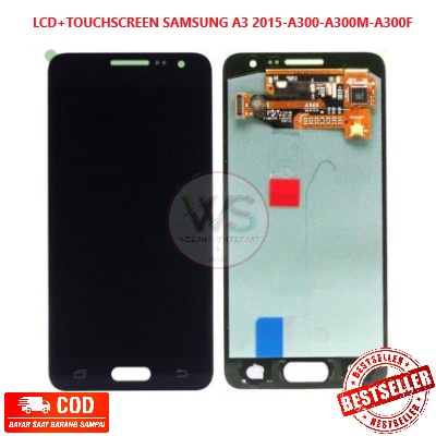 LCD SAMSUNG GALAXY A3 2015 - A300 - A300M - A300F FULLSET + TOUCHSCREEN | WELSUS