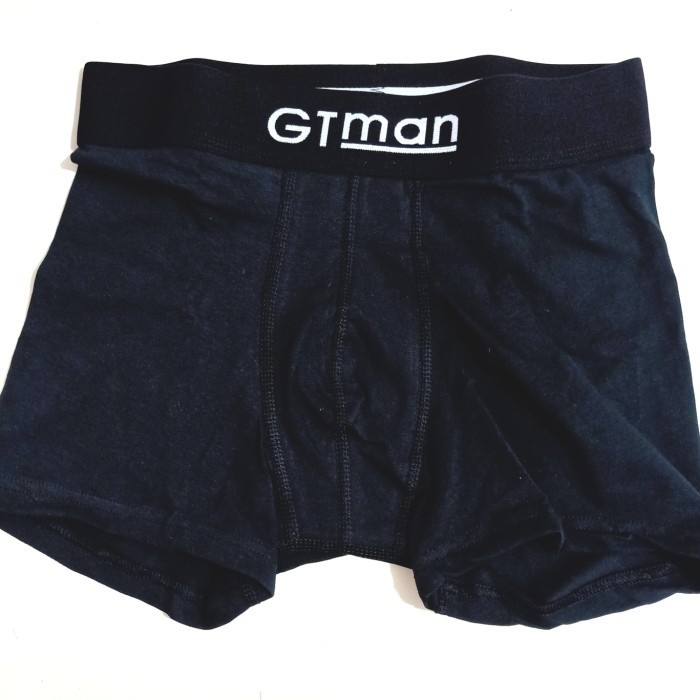 1 Pcs Boxer Celana Dalam Pria GT Man GTMAN Katun Cotton Underwear Pakaian Dalam Pria GTKB-02 CD