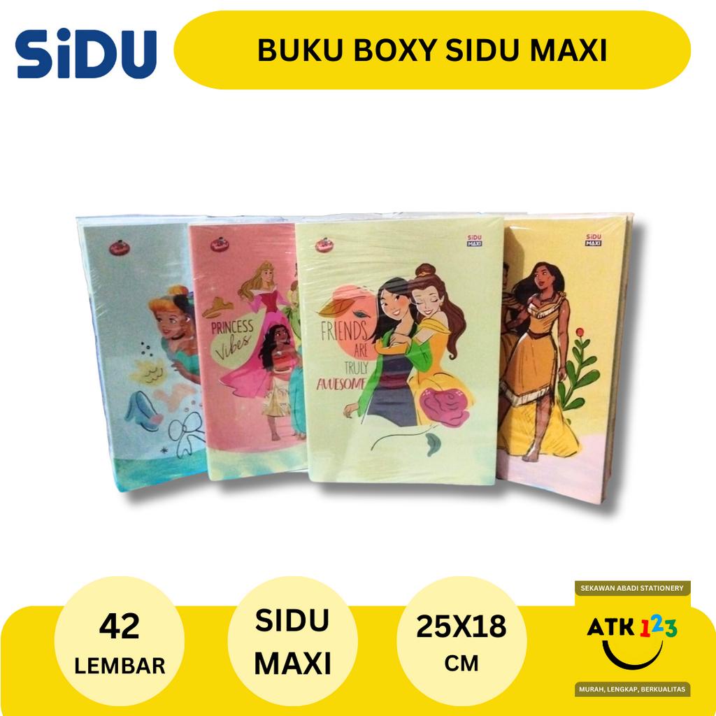 Buku Tulis Boxy Sinar Dunia SIDU Maxi isi 42 lembar / Buku Sekolah