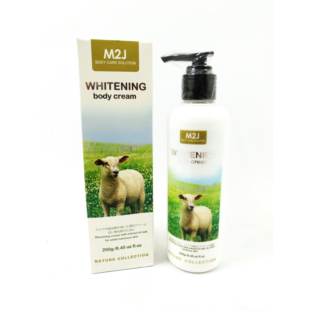 M2J WHITENING BODY CREAM 250gram