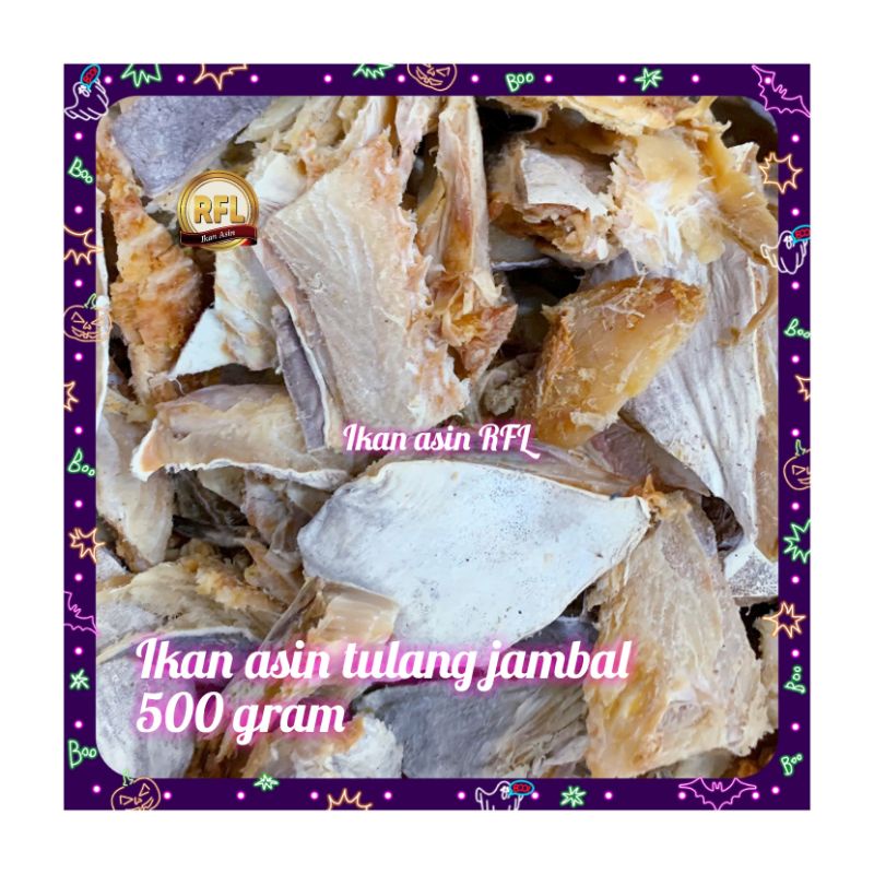 

ikan asin tulang jambal 500 gram