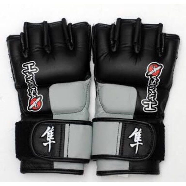 PROMO Hayabusa MMA glove Tokushu Black/grey TERLARIS