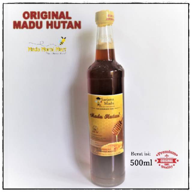 

Madu Hutan 100% Asli Fresh 500ml