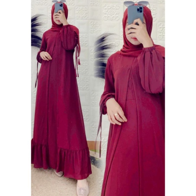 Gamis Malaysia Outer Premium Polos