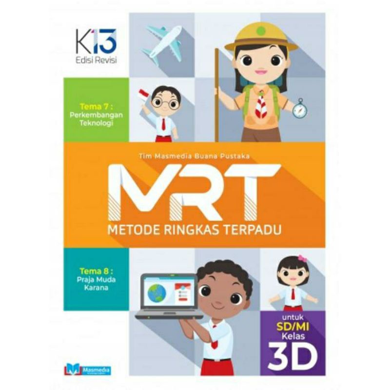 Buku (MRT) Metode Ringkas Terpadu 3D SD/MI Kelas 3