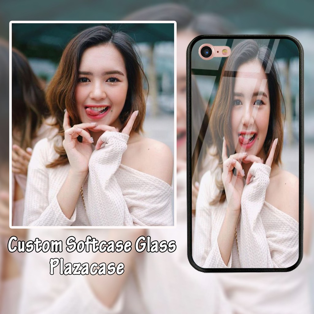 Custom Softcase Glass Gambar Bebas For All Type  Gambar &amp; Type Hp Kirim Di Chat