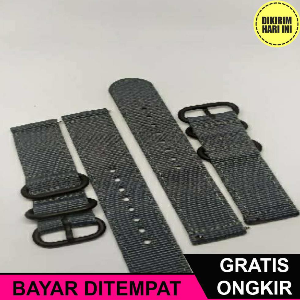 (BAYAR DITEMPAT) OE5917 TALI JAM TANGAN CASIO GA-2000 GA2000 STRAP CANVAS KANVAS CASIO GA 2000