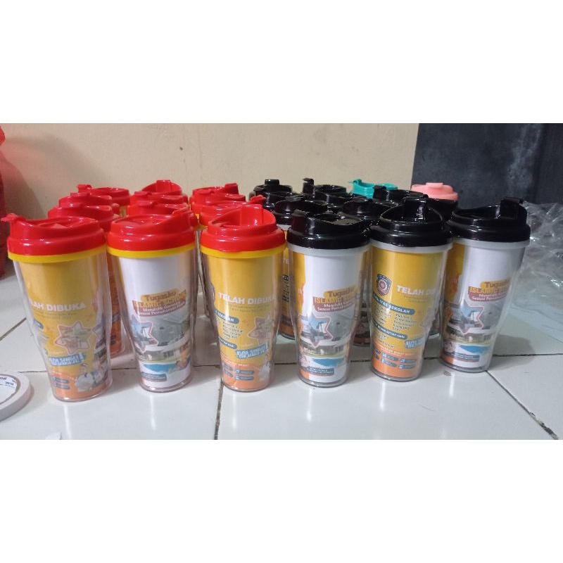 Botol Minum Tumbler Insert Paper Custom Murah FREE EDIT