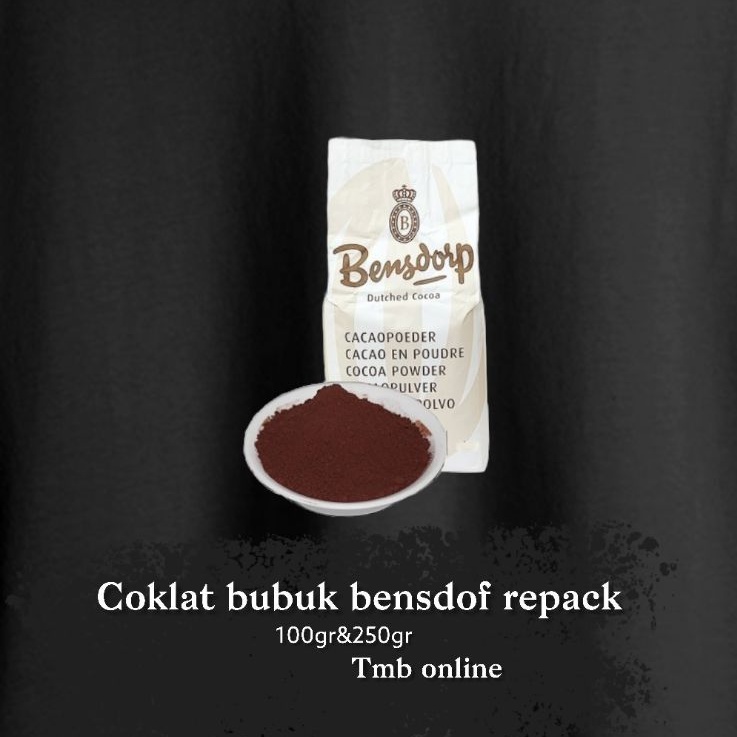 

Cocoa Powder Bensdrop / Coklat Bubuk Bensdrop 100Gr / 250Gr