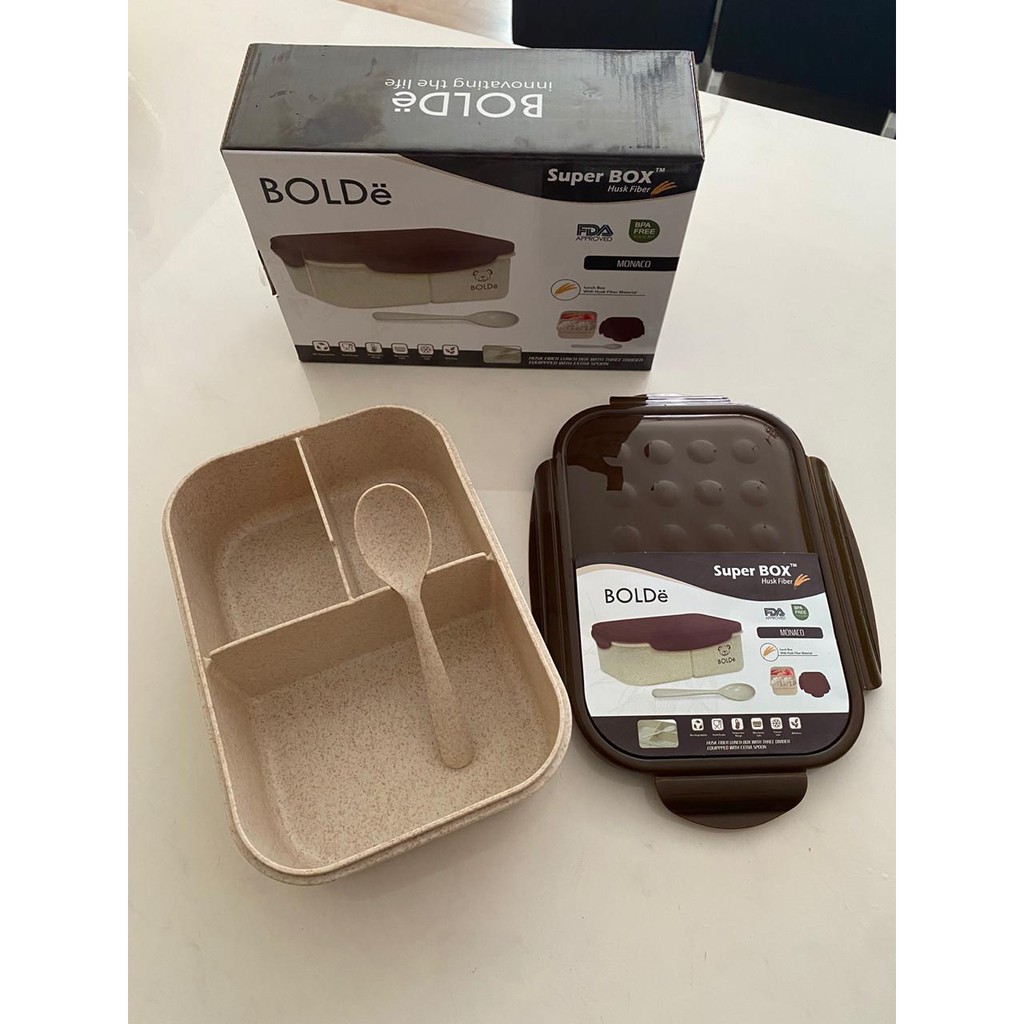 BOLDe SUPER BOX Husk Fiber Lunch Box PREMIUM