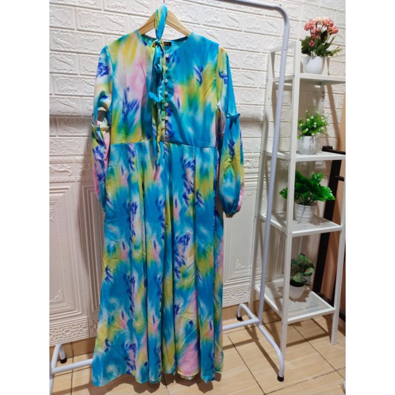 gamis extu rainbow