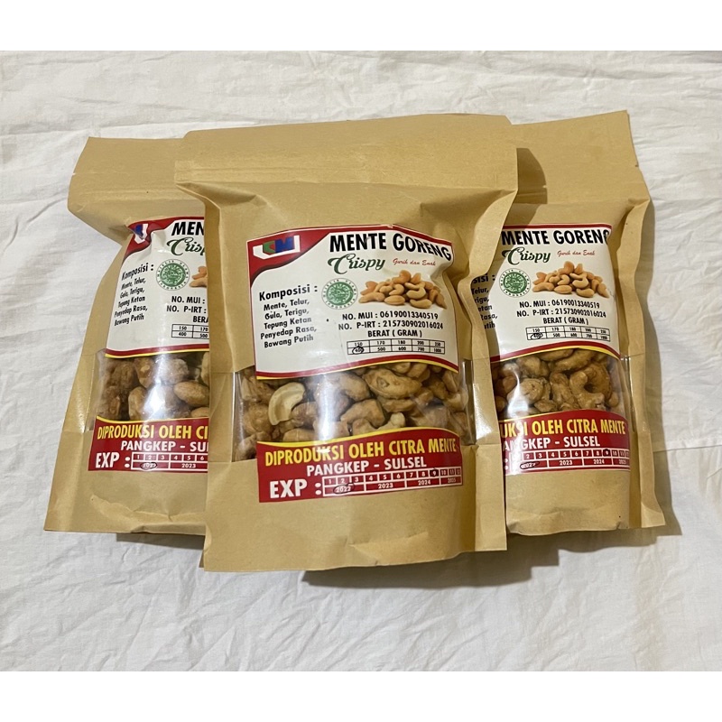 

Mente Goreng Crispy 400 Gram