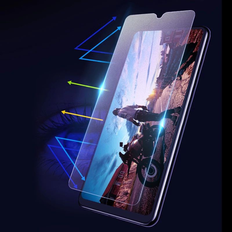 TEMPERED GLASS TG ANTI GORES MINYAK BLUE MATTE SAMSUNG GALAXY A50 A50S FULL LAYAR SCREEN PROTECTOR