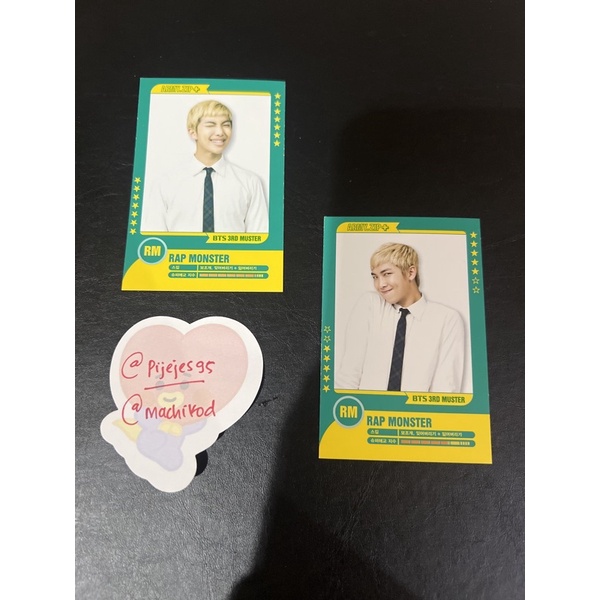 BTS ARMY ZIP RM (Rap Monster) 3rd MUSTER