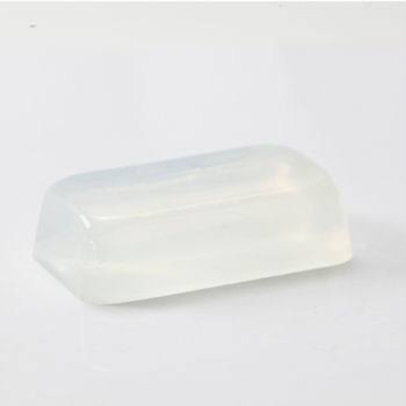 Melt pour 1kg TRANSPARANT - Soap base/melt pour transparant bening not white not opaque