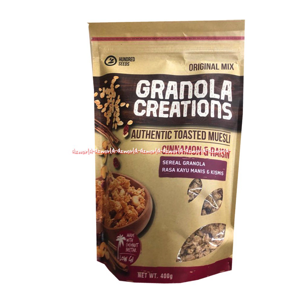 Granola Creations Toasted Muesli Sereal Oat dari Bali 400gr