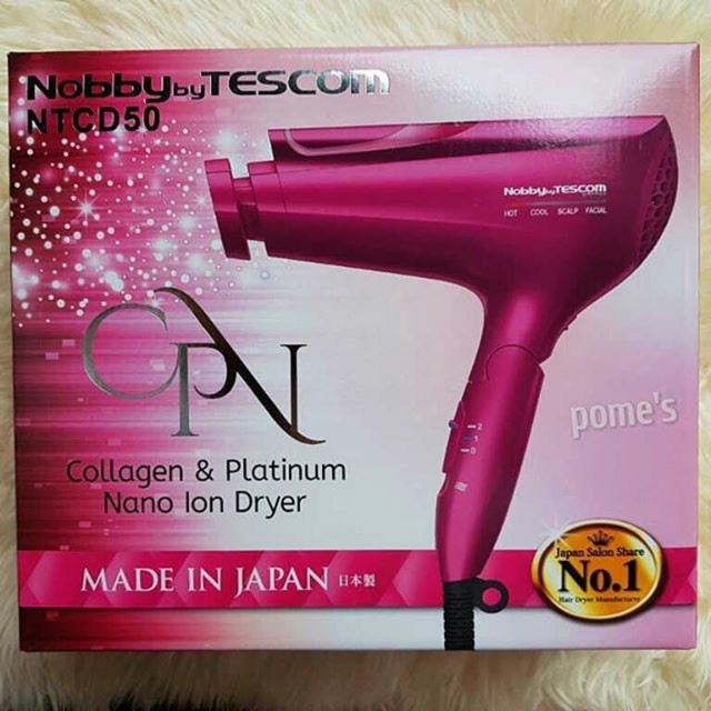 Tescom Platinum & Collagen Nano Hair Dryer NTCD50
