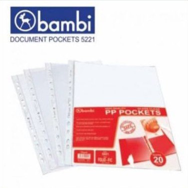 

Pp Pocket Bambi Ukuran Folio / A4