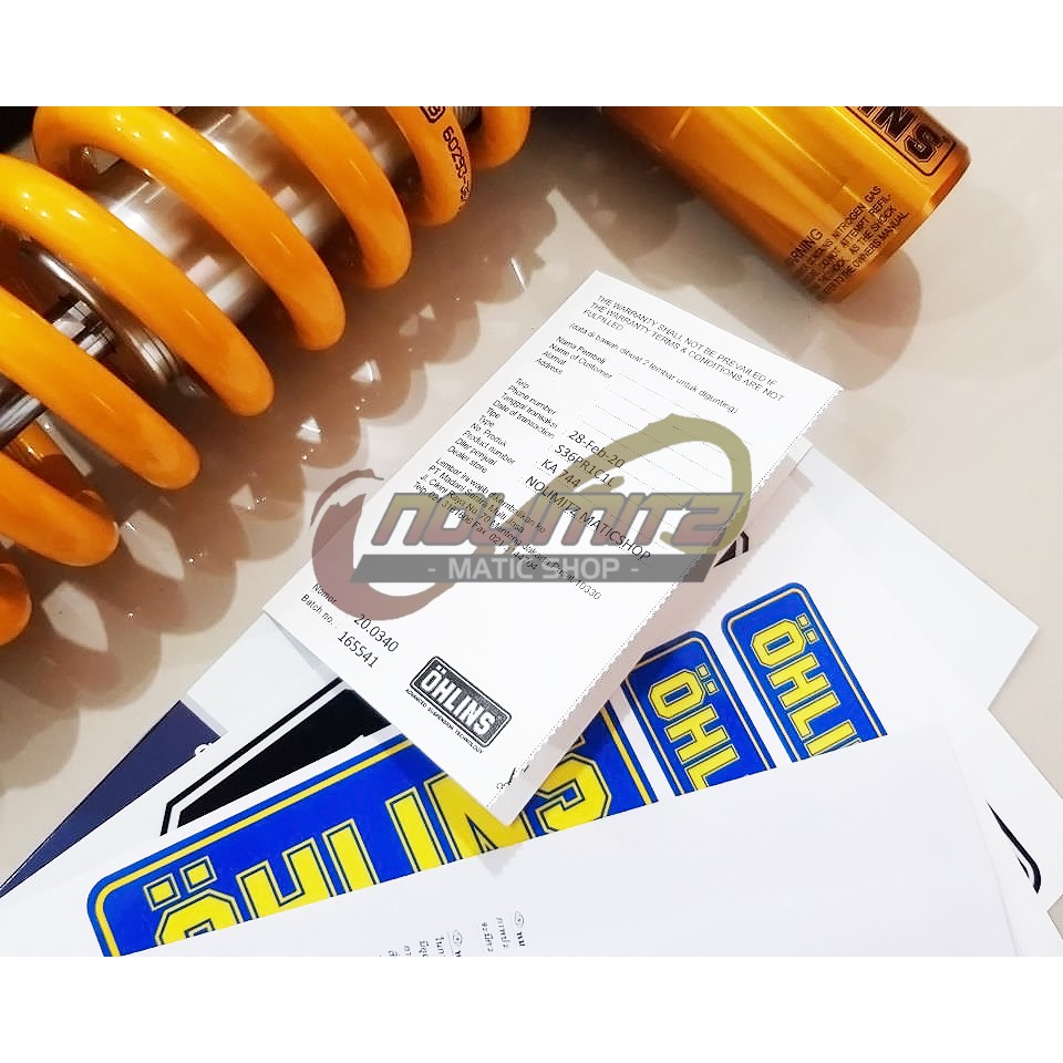 Shock Shockbreaker OHLINS KA 744 New Kawasaki Ninja 250 / 400 FI 2018