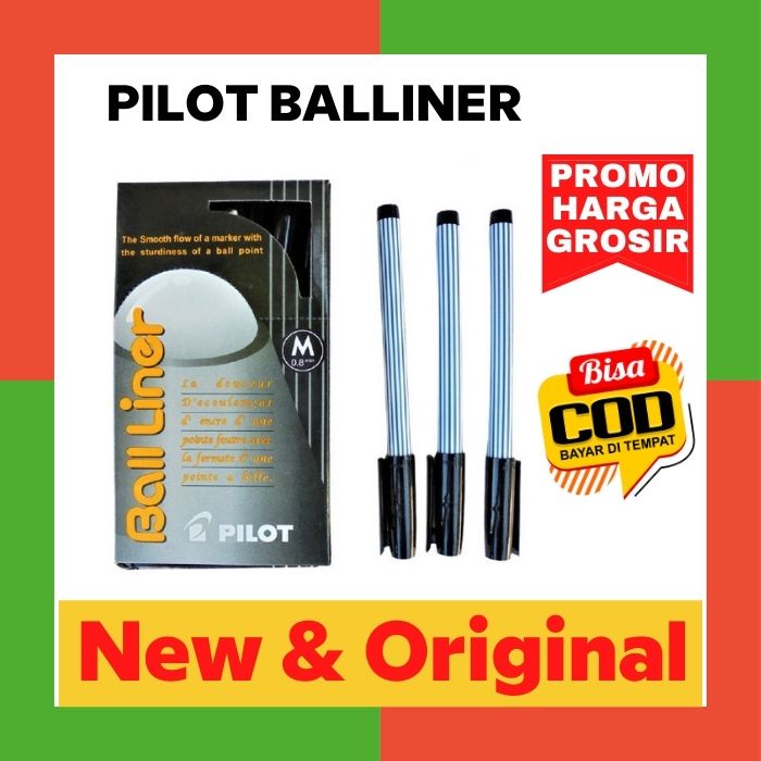 

Pulpen Pilot Balliner Warna Hitam