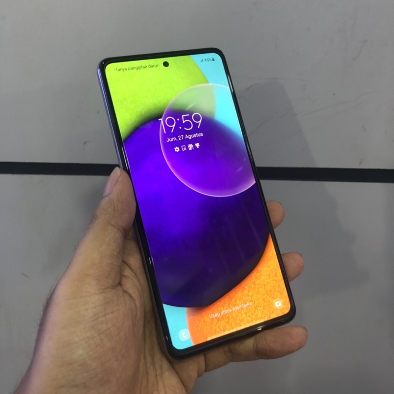 samsung a52 ram 8gb second bekas pakai