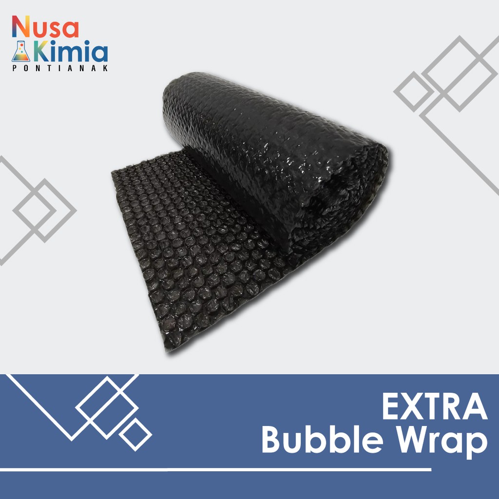 

BUBBLE WRAP 125cm x 50m hitam