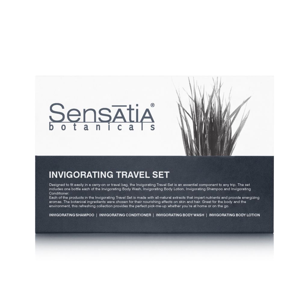 Sensatia Botanicals Invigorating Travel Set - 4 x 50mL / 1.7 fl.oz.