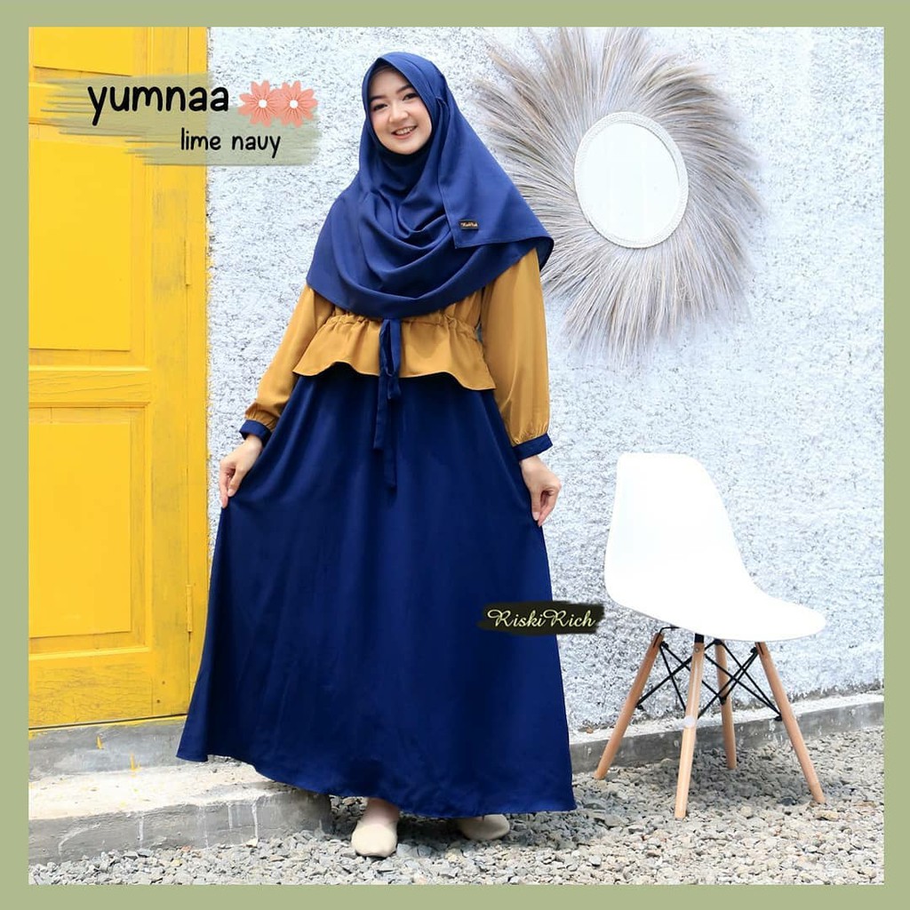 PROMO HAFSAH MAXI -  FLOTTILICIOUS / DRES MURAH / GAMIS MURAH / DRES MUSLIM / GROSIR BAJU ONLINE