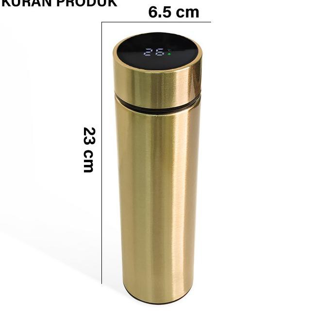 ✪ GM Bear Termos Air Panas 500ml Thermos Suhu Display LED 1324 - Tumbler ♟