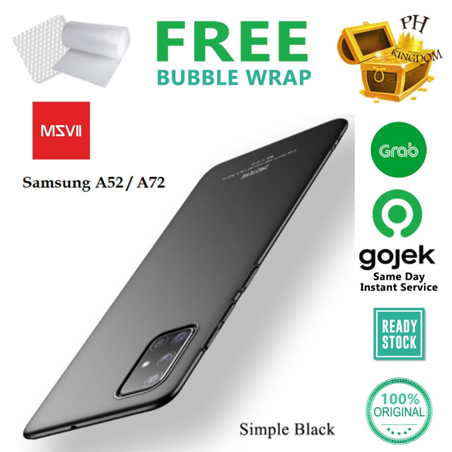 MSVII Samsung A52 / Samsung A72 - Luxury Slim Matte Hardcase