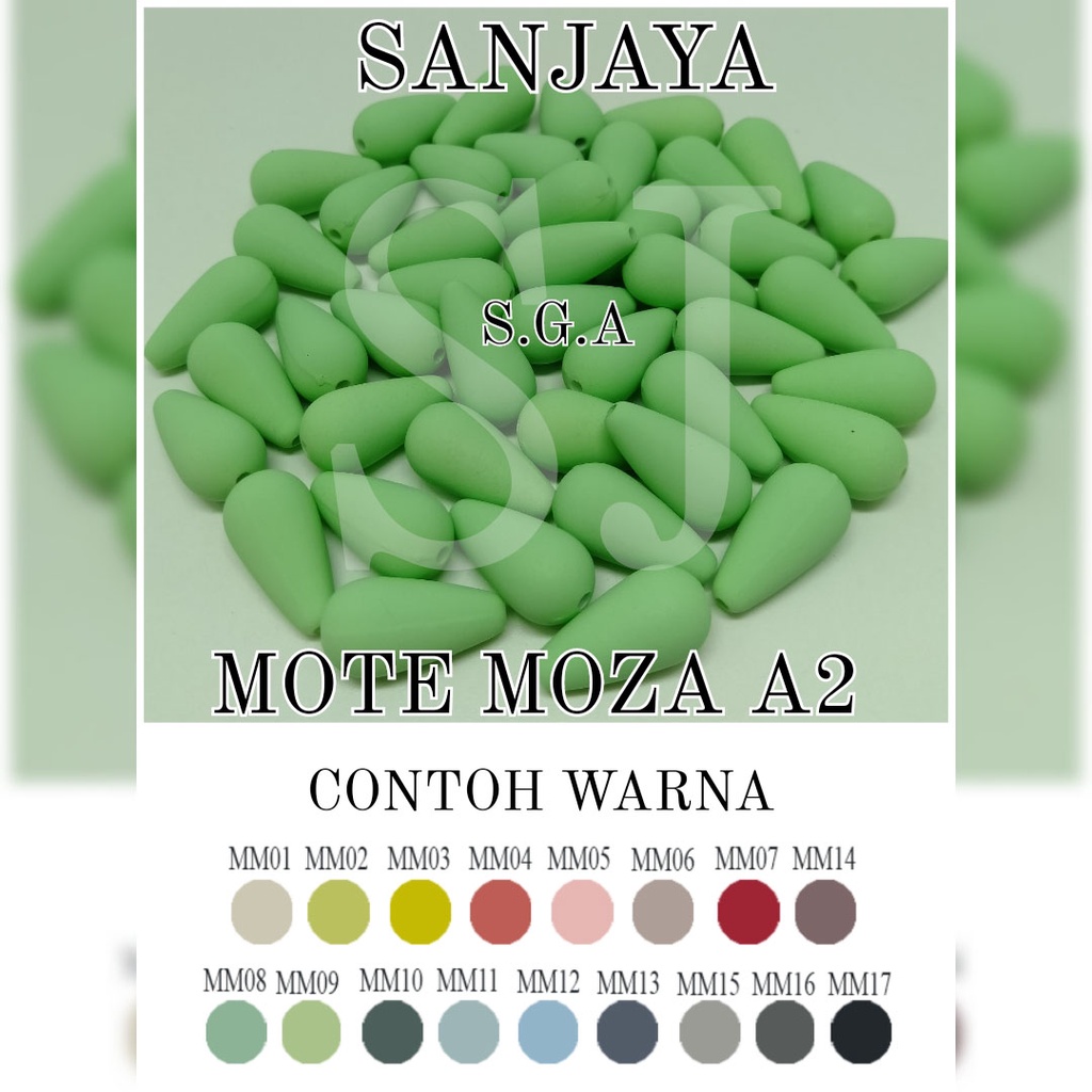 MOTE MOZA / MANIK TETES / MANIK MOZA DOF / MANIK MOZA TETES / MOTE MOZA A2