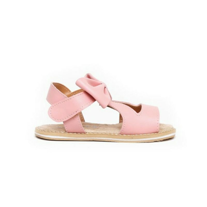 Sepatu Baby IMPOR / Sendal Bayi Balita Anak perempuan Lucu Usia 1 2 3 Pink, 22