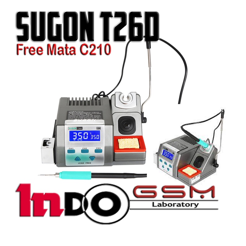 Sugon / Soldering Station Sugon T26 / Sugon T26D / Sugon Solder iPhone Original Free Mata Solder C21