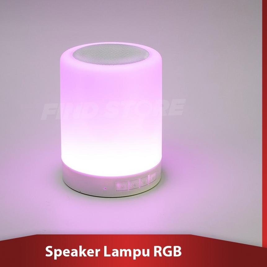 ♝ Speaker Bluetooth Night Lamp Smart Touch RGB ▼