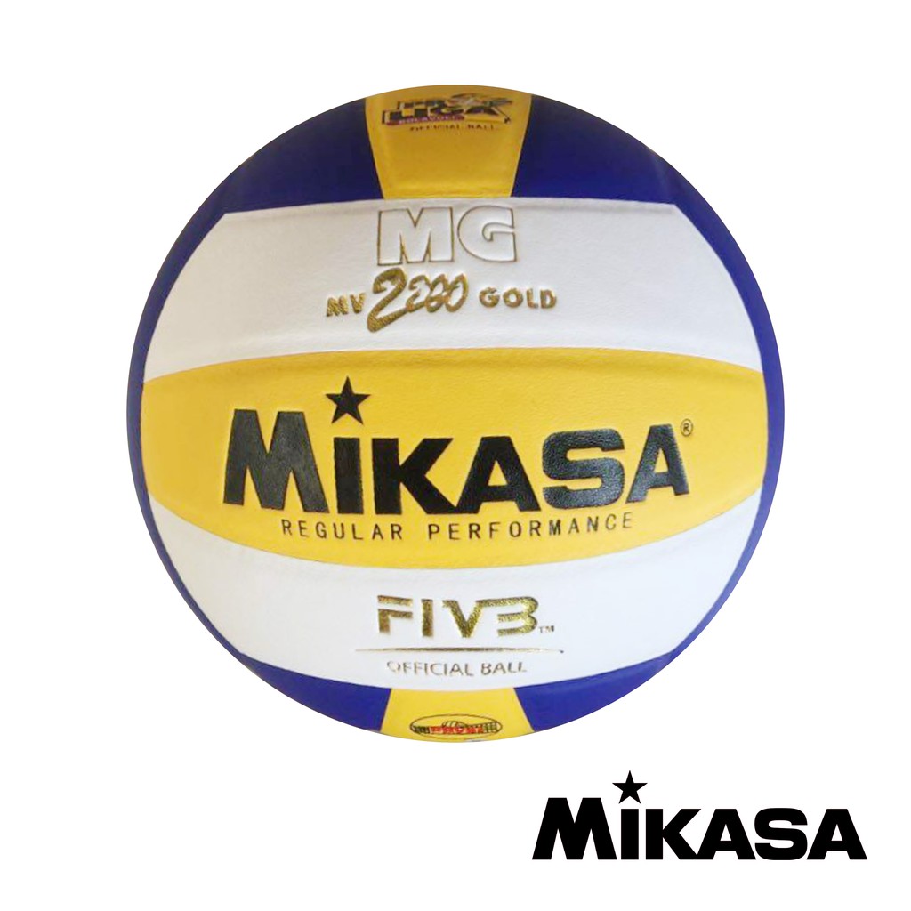 Bola Voli Mikasa MV2200 Gold Mikasa Grade Ori Kualitas Import Bola Voli Jahit Asli Bukan Tempel