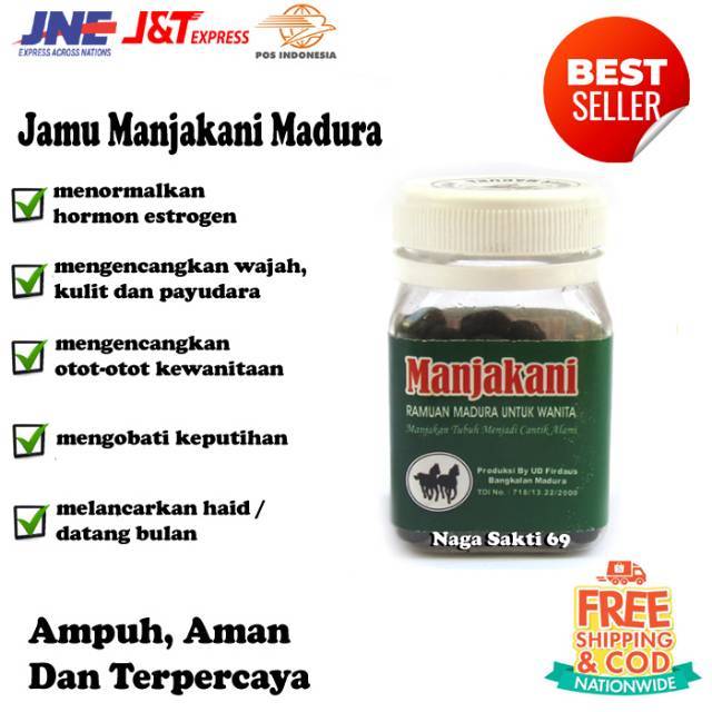 Jamu madura Jamu Manjakani majakani majakanza Perawatan kewanitaan Ramuan madura herbal