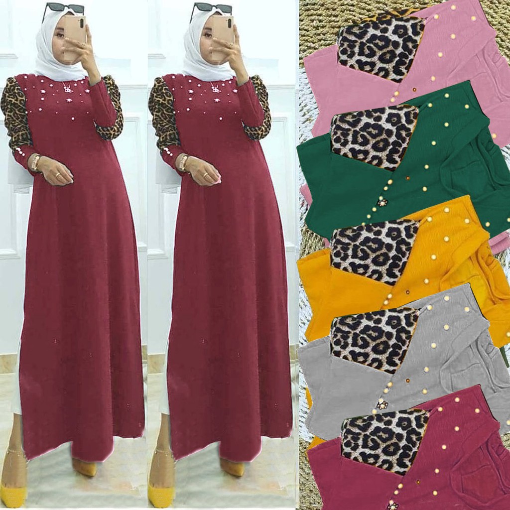 PAKAIAN WANITA MUSLIM DRESS MAXI KAMALA DMR