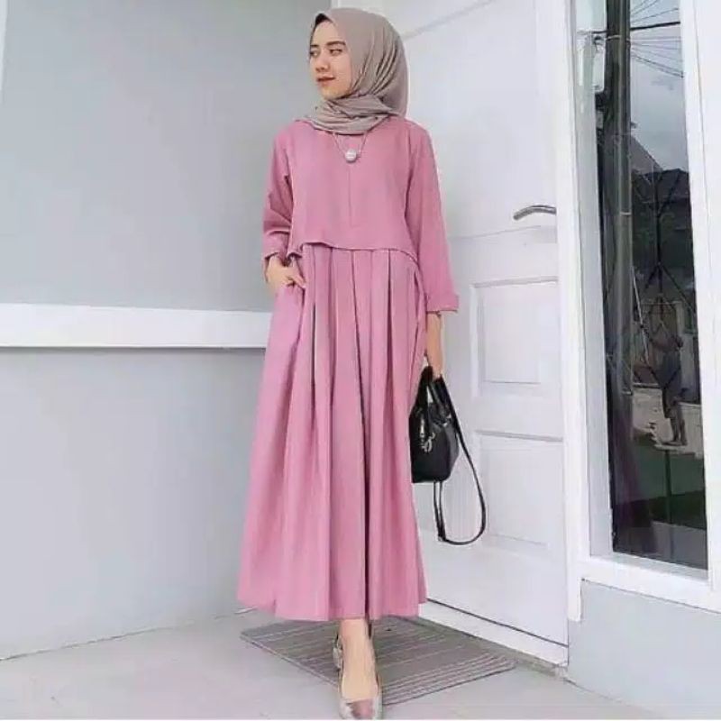 ORIGINAL!! RANIA GAMIS REMAJA / BUSUI / PLISKET / MUSLIM REMAJA tersedia ukuran XS hingga jumbo