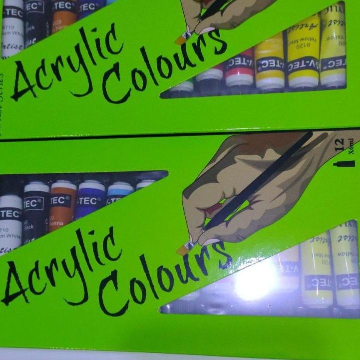 

rj✰Terupdate⋆ Paket Lukis (kanvas 20x20+kuas+palet+cat akrilik) 35 ✰