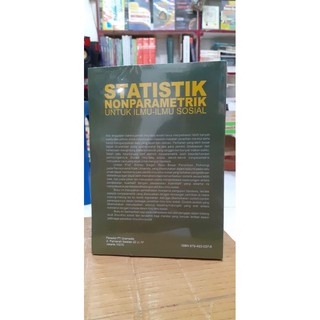 Jual Buku Statistik Nonparametrik Untuk Ilmu Ilmu Sosial By Sidney ...