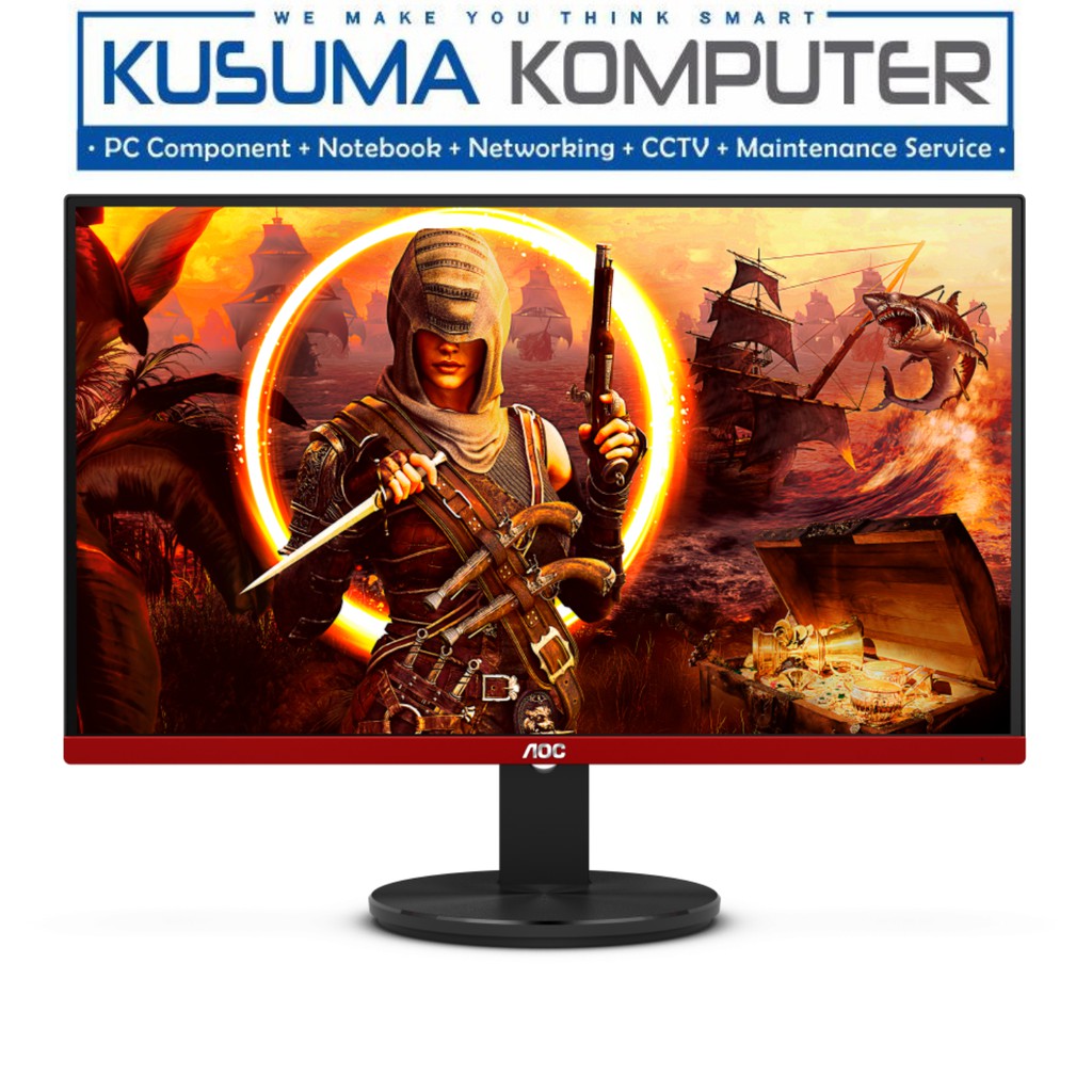 Aoc Monitor 24&quot; G2490VX , 144Hz, FHD, VA, 1Ms, Freesync Premium