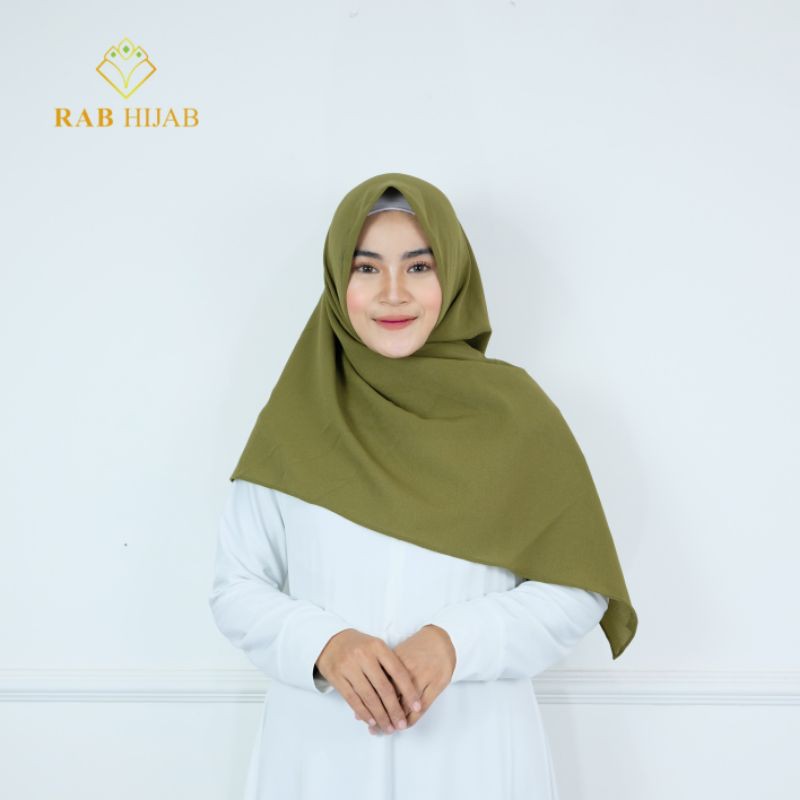 Aisha Square Instant (Hijab Segiempat Instan) by Rab Hijab