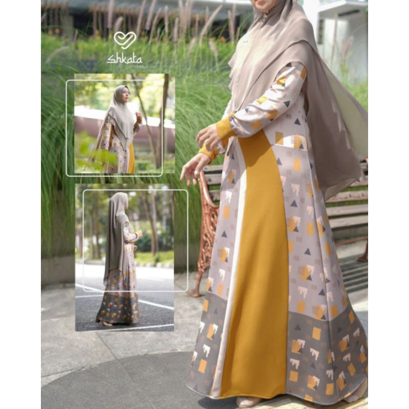 Salee  Ready Nava dress by Shkata sz L (only Dress )