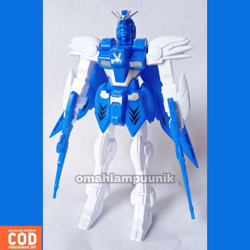 Mainan Anak Super Robot Blue Gundam/ Mainan Robot Gundam Murah