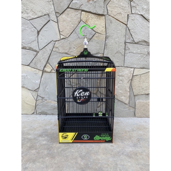 SANGKAR KANDANG KOTAK EBOD JAYA DECAL EBOD STRONG NO 1 DAN 2