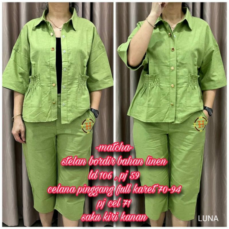SETELAN LINEN PREMIUM LUNA