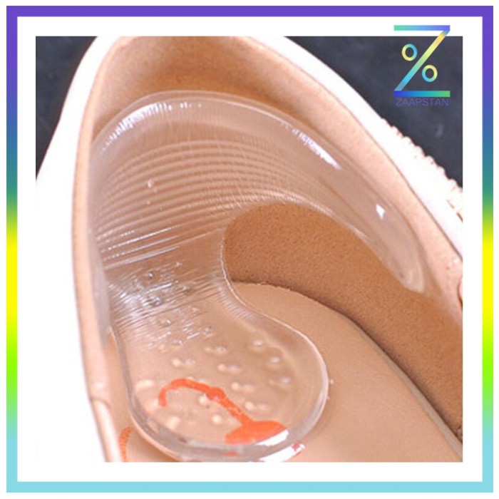 Favolook Silikon Gel Pelindung Tumit Kaki Shoe Cushion - Z166 - Transp